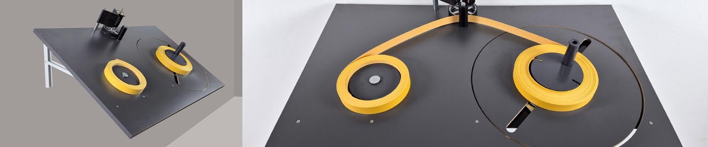 Rebobinador manual de pared – Paquete plano